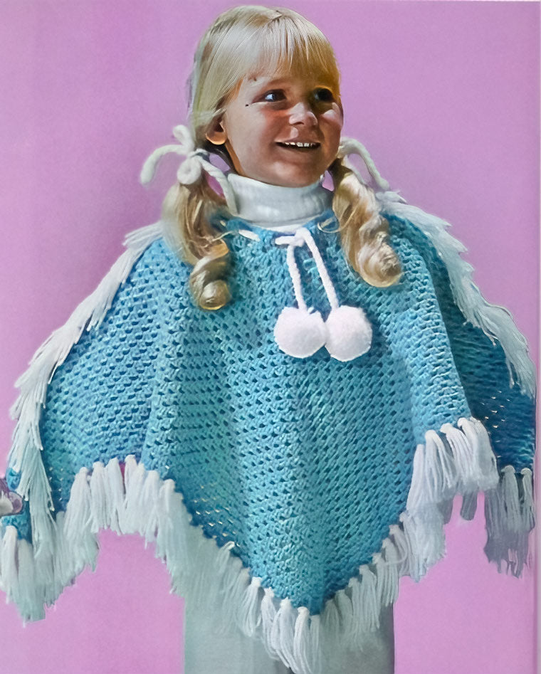 Modèle de poncho de fée