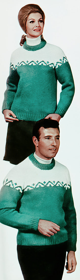 Patron de pulls pour femmes et hommes