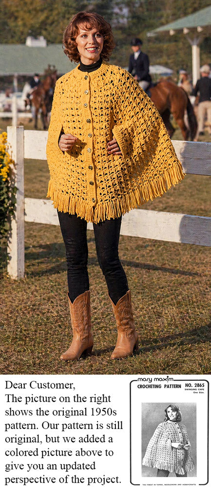 Swinging Cape Pattern