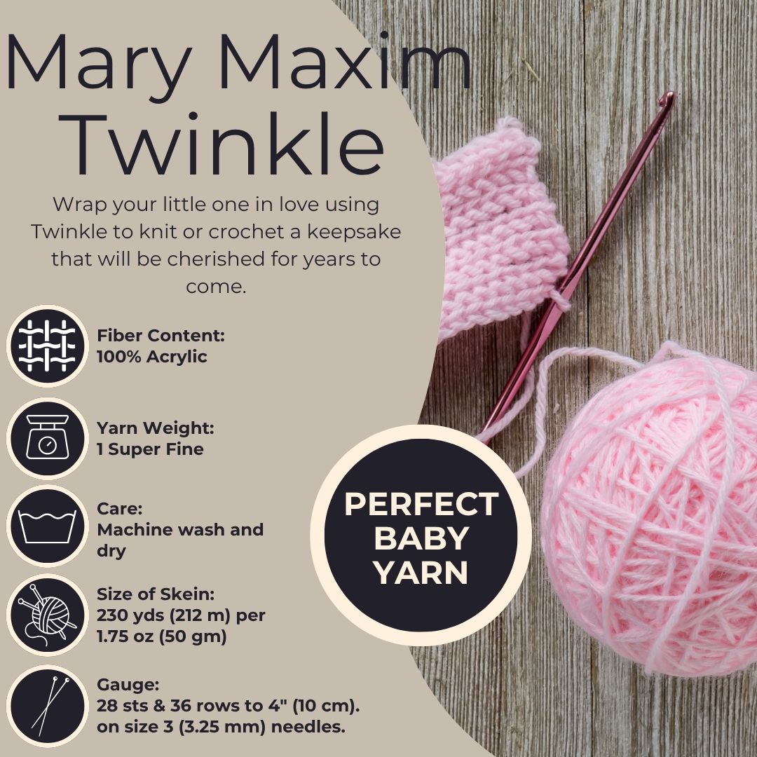 Mary Maxim Twinkle Baby Yarn