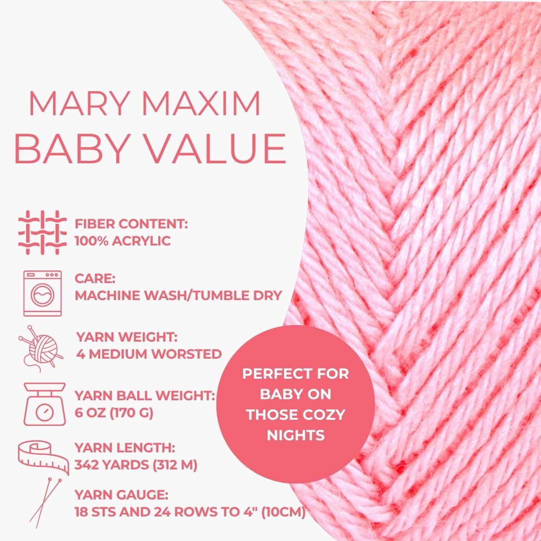 Mary Maxim Baby Value Yarn