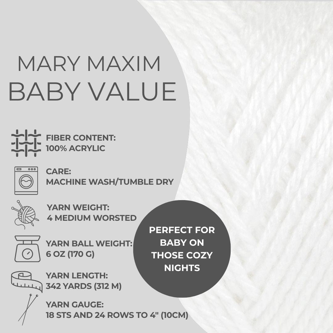 Mary Maxim Baby Value Yarn