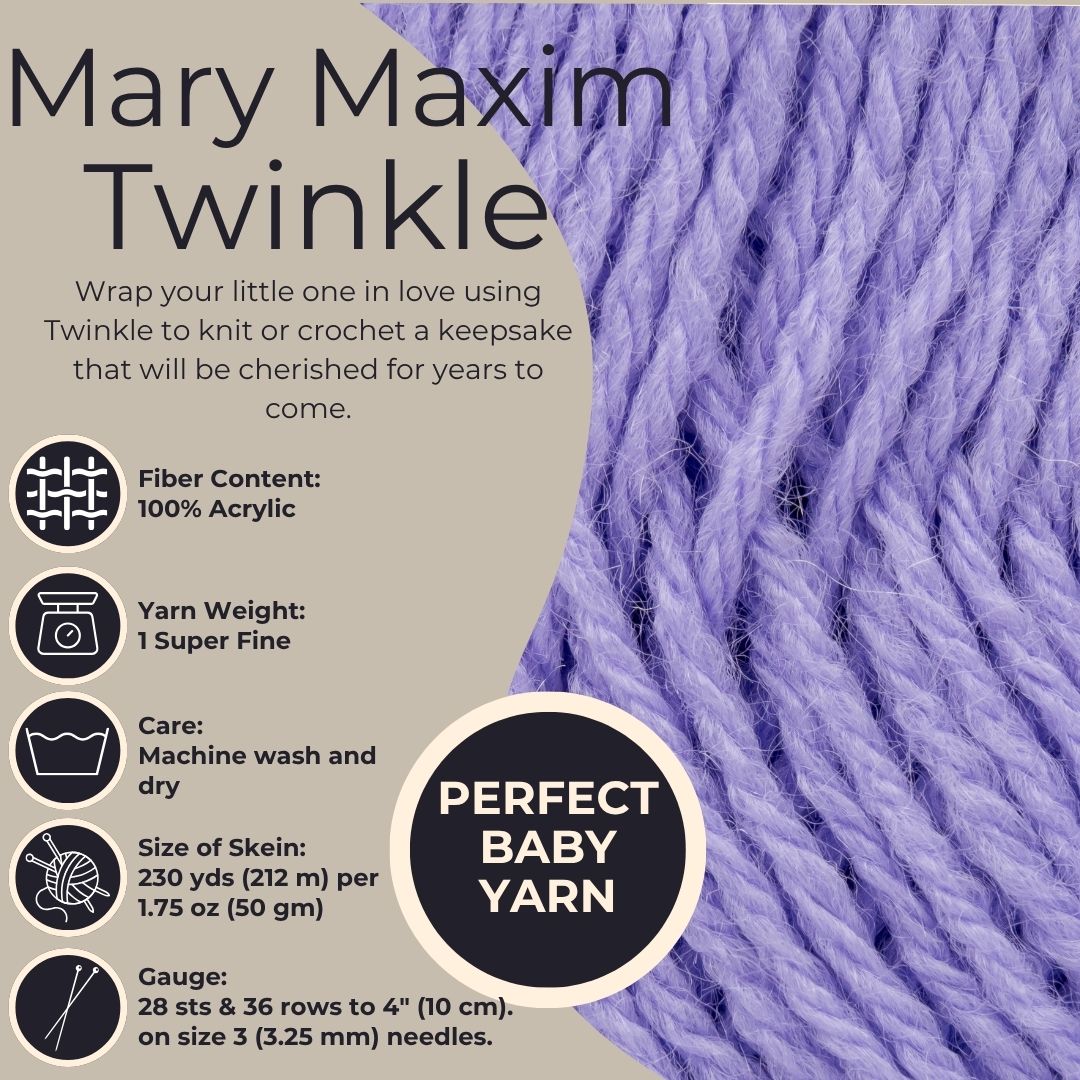 Mary Maxim Twinkle Baby Yarn