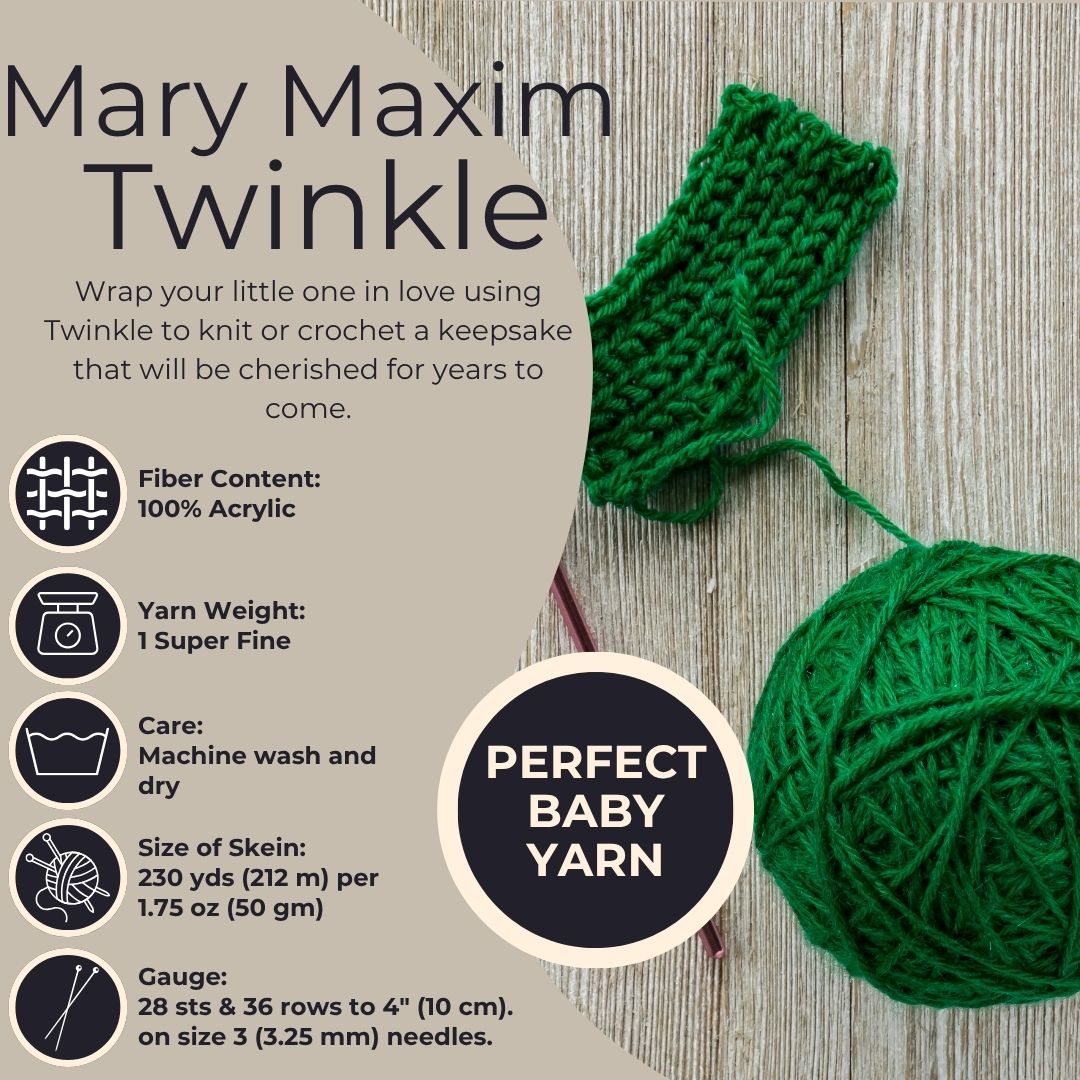 Mary Maxim Twinkle Baby Yarn