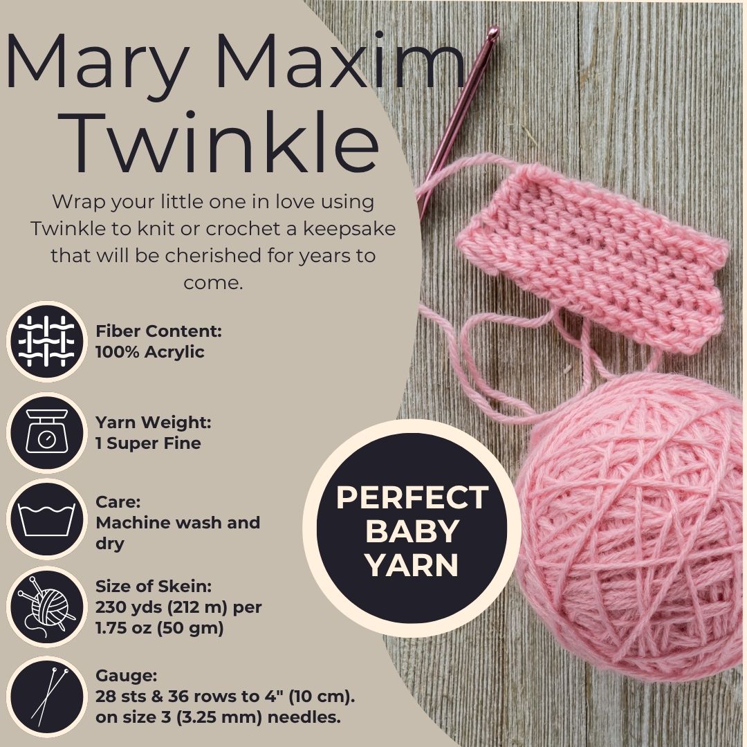 Mary Maxim Twinkle Baby Yarn