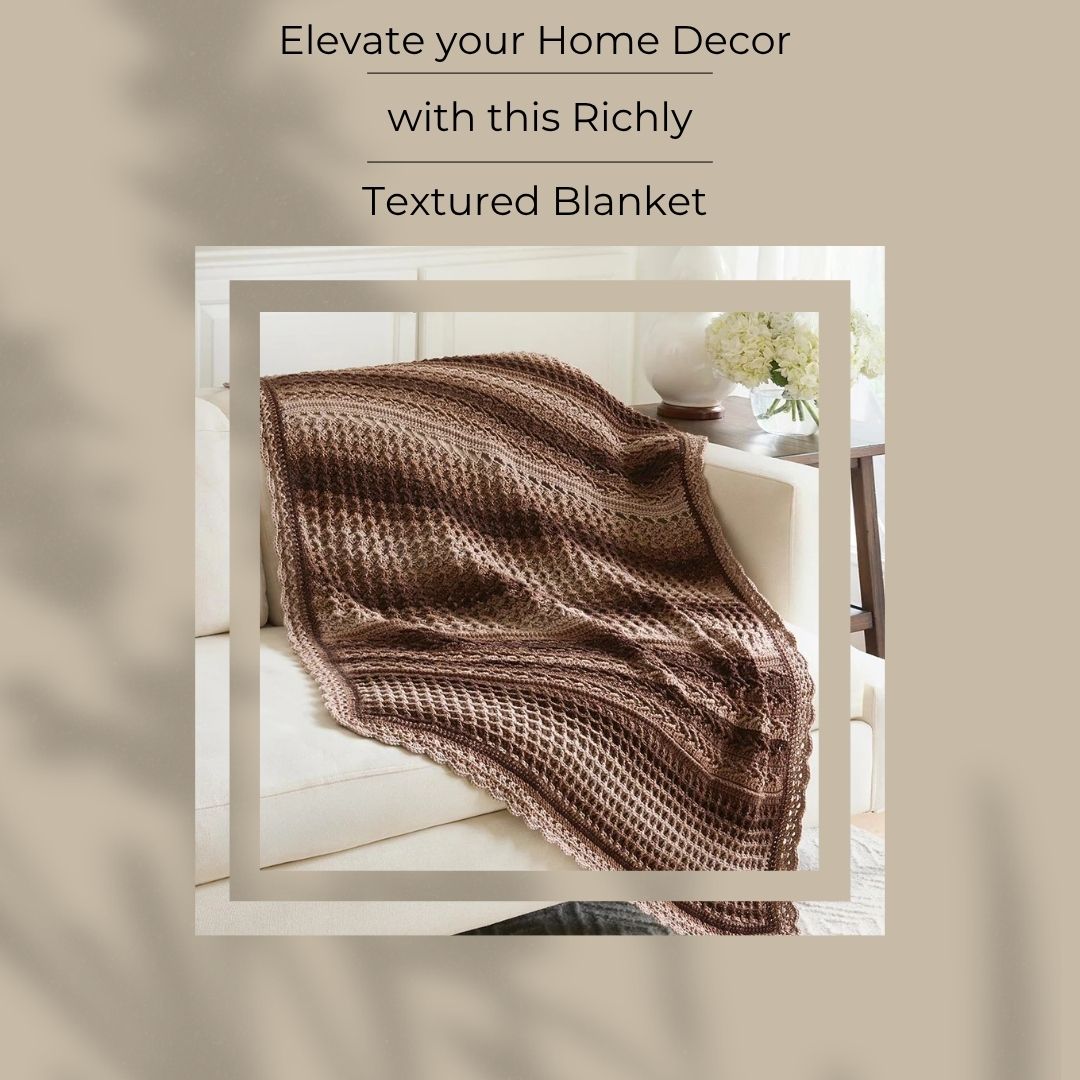 Chromatic Textures Blanket