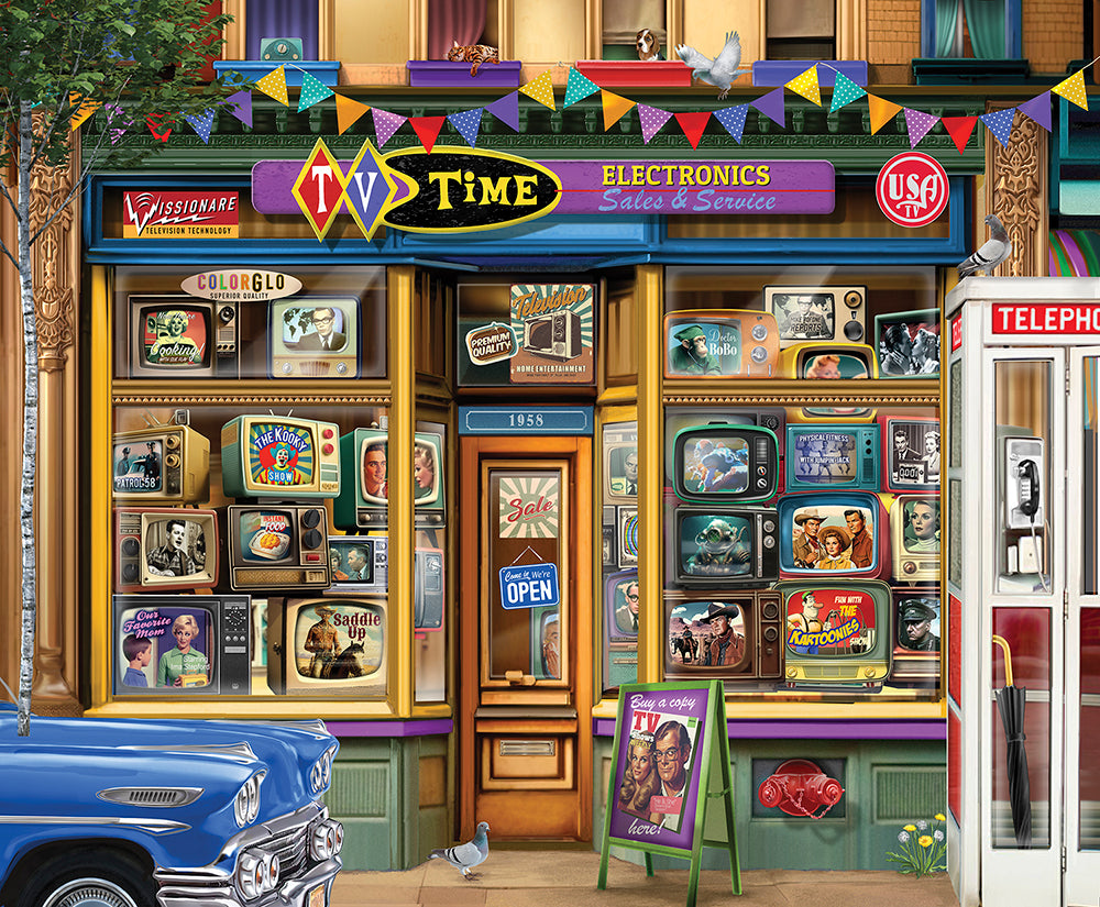 TV Time Jigsaw Puzzle