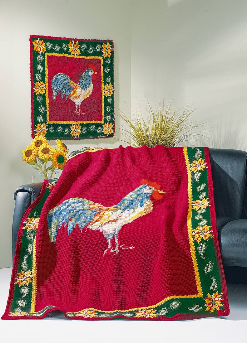 Modèle afghan de coq impérial