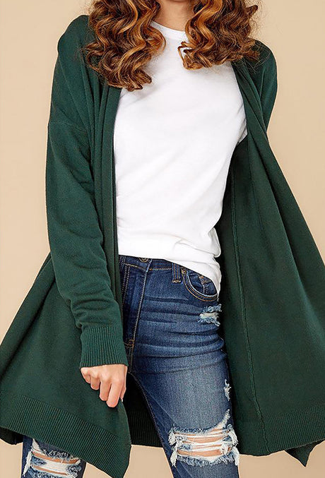 Soft Open-Front Cardigan