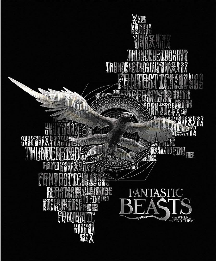 Fantastic Beasts Quilt Panel