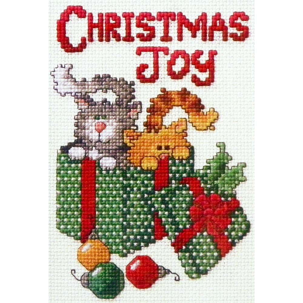 Christmas Joy Counted Cross Stitch Kit