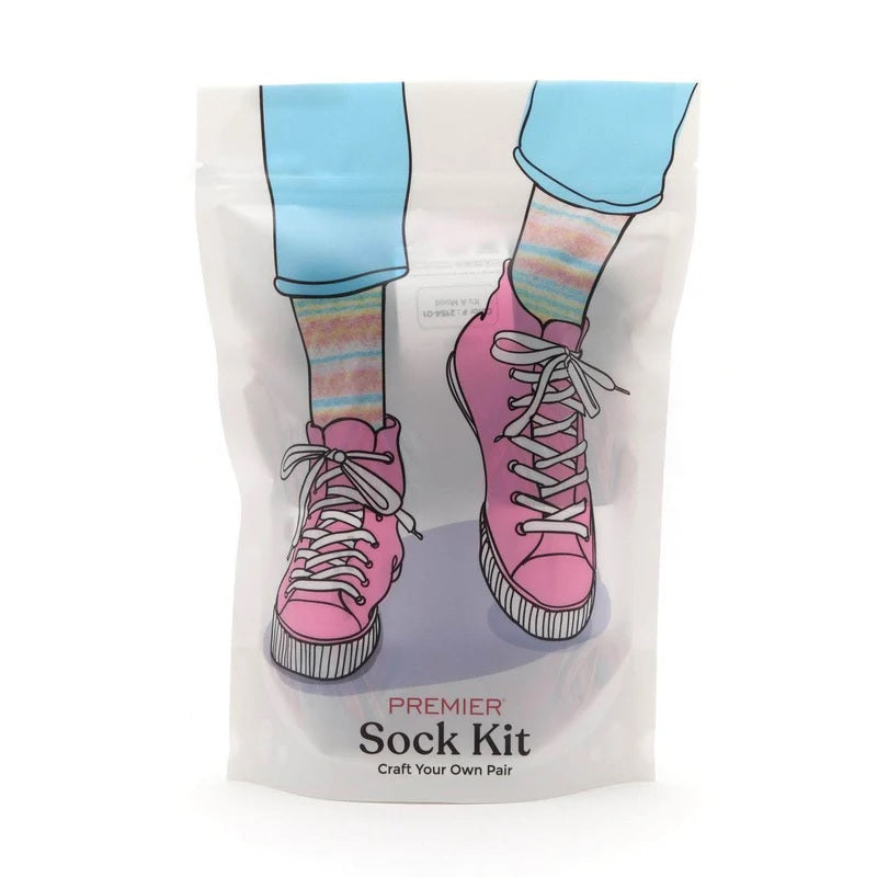 Premier Knit or Crochet Sock Kits