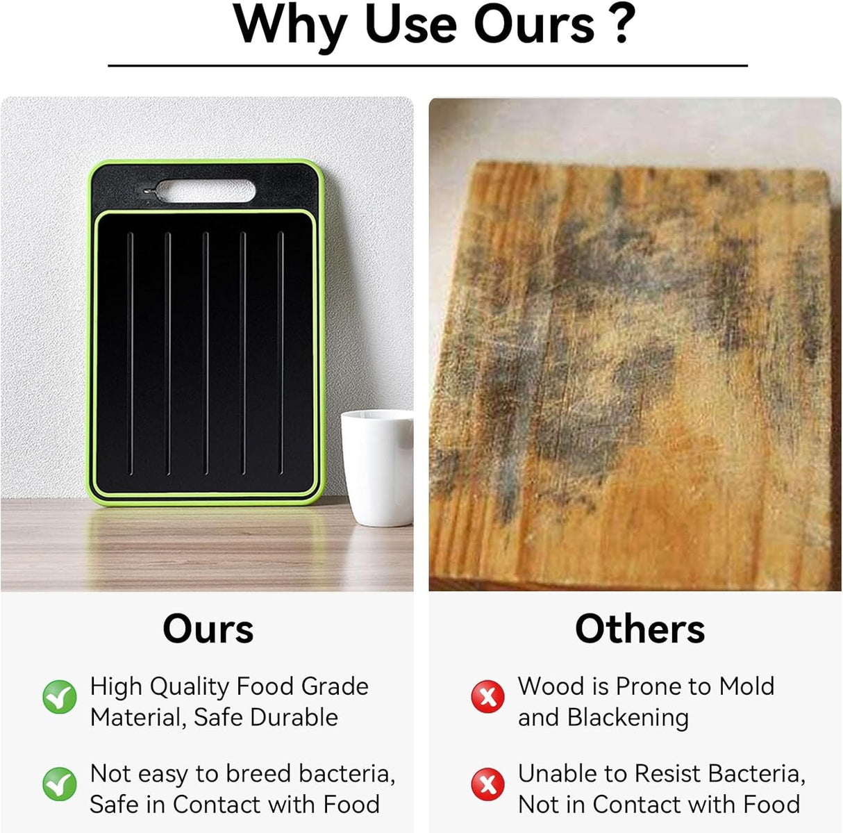 4 in 1 Chopping and Defrosting Board