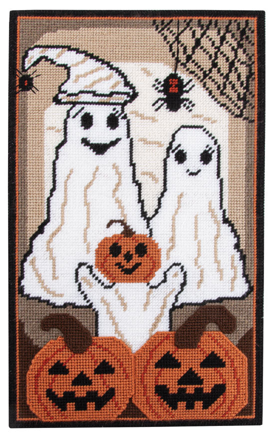 Boo Family Plastic Canvas Wall Hanging Kit