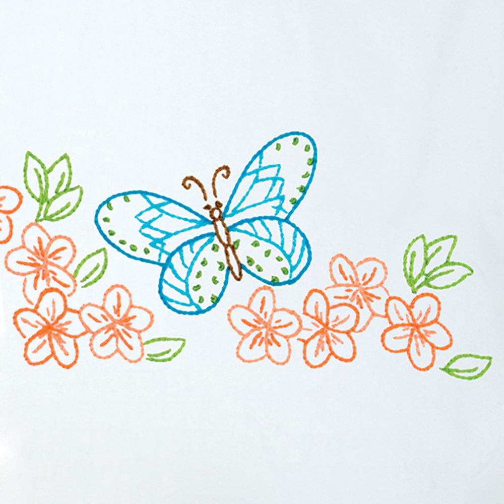 Butterflies & Flowers Pillowcases