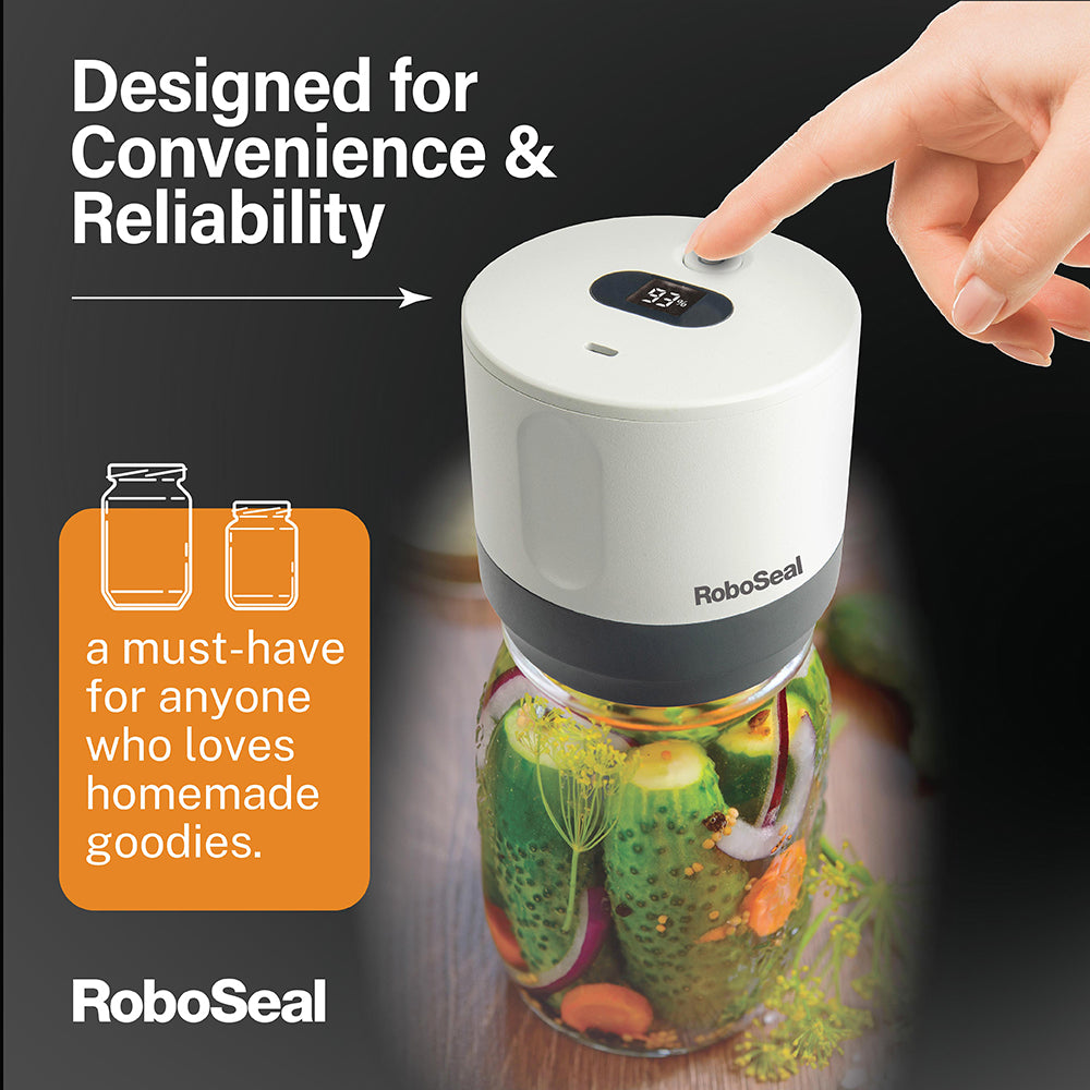 RoboSeal Jar Vacuum Sealer