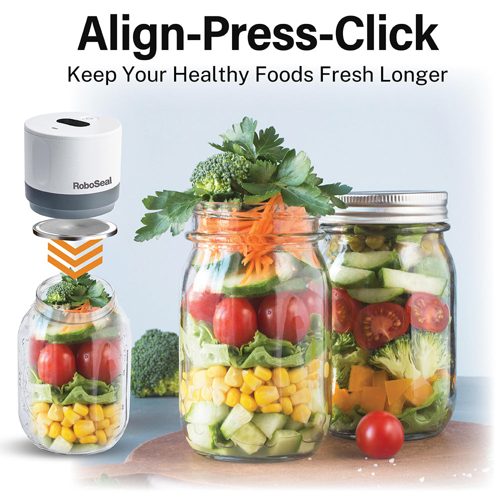 RoboSeal Jar Vacuum Sealer