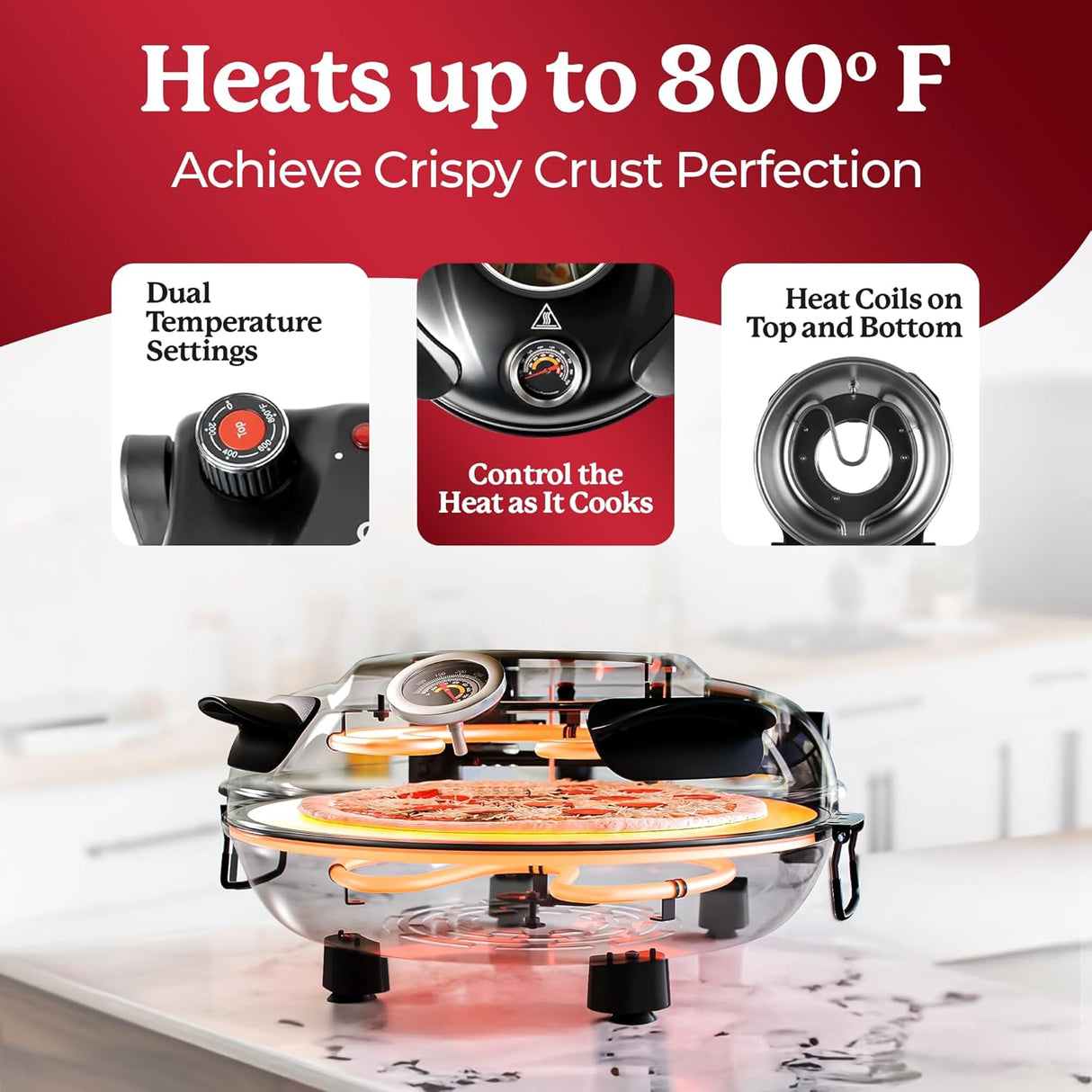 GraniteStone Piezano Pizza Oven