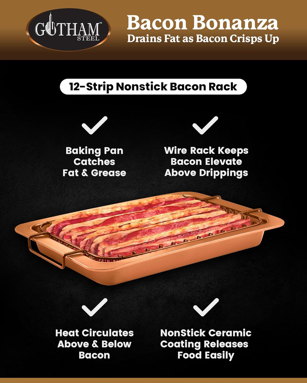 Gotham Steel Bacon Bonanza