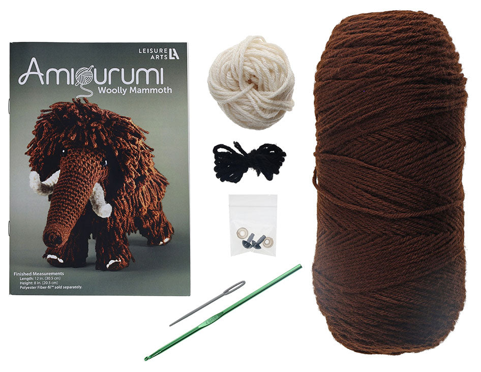 Wooly Mammoth Amigurumi Kit