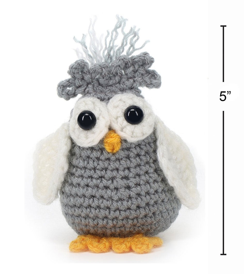 Miniature Owl Amigurumi Kit