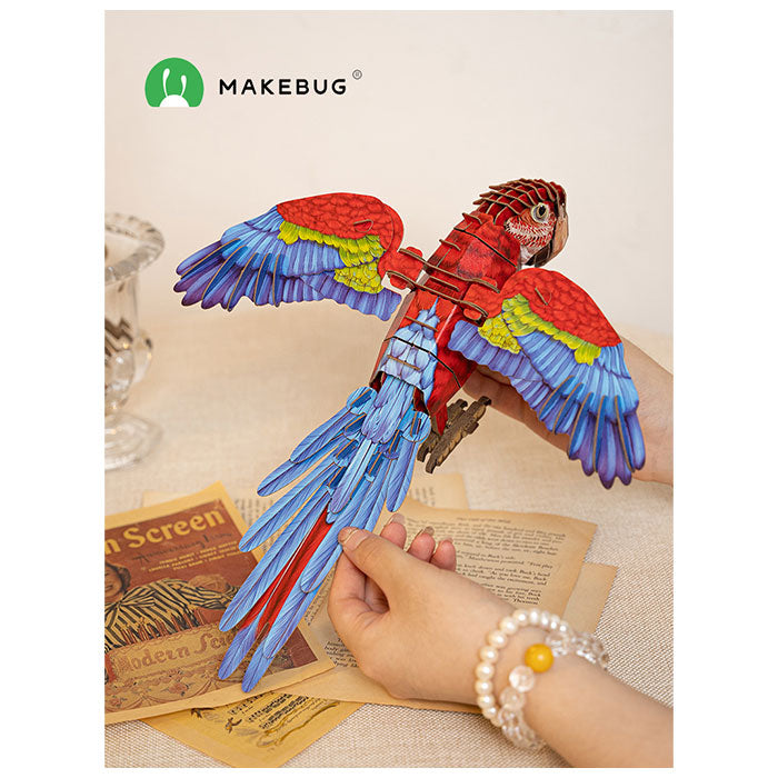 Macaw 3D Bird Puzzle