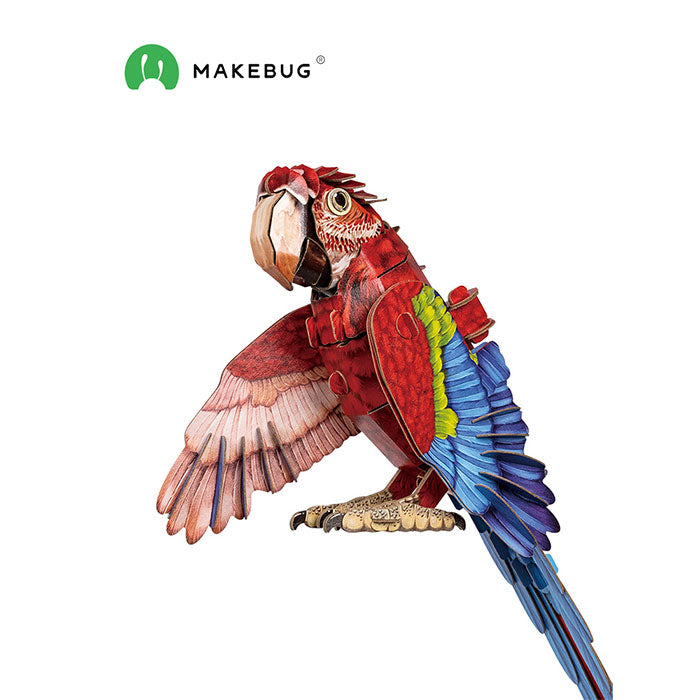 Macaw 3D Bird Puzzle