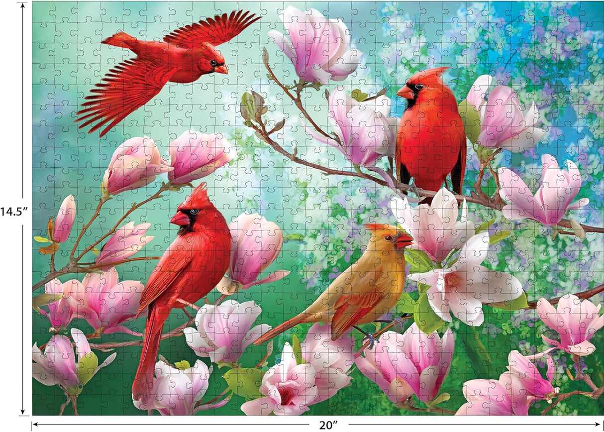 4 in 1 Songbirds Jigsaw Puzzle Collection