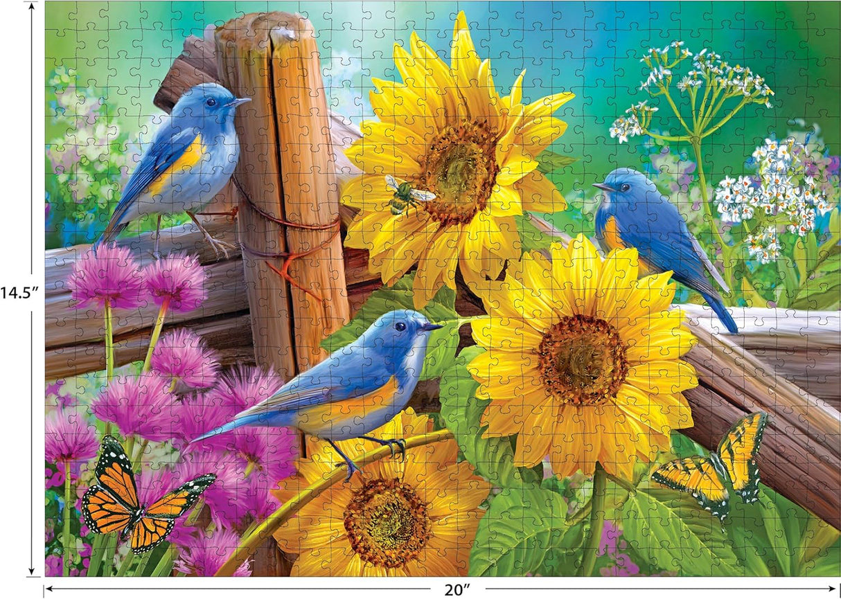 4 in 1 Songbirds Jigsaw Puzzle Collection