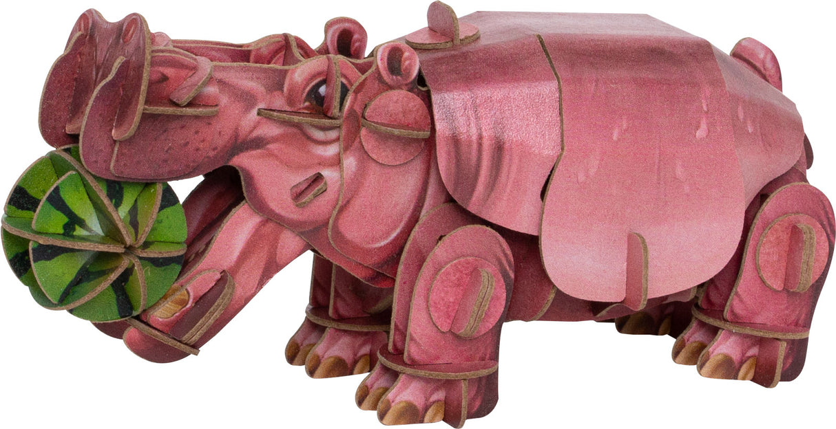 Hippo Voices of Nature Wood Model Kit