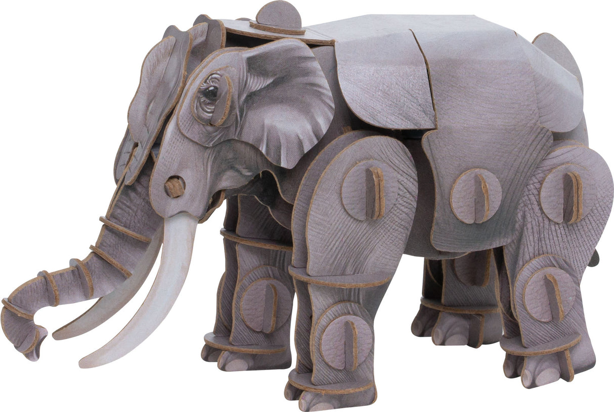 Asian Elephant Voices of Nature Wood Model Kit