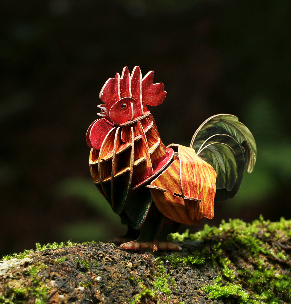 Rooster Voices of Nature Wood Model Kit