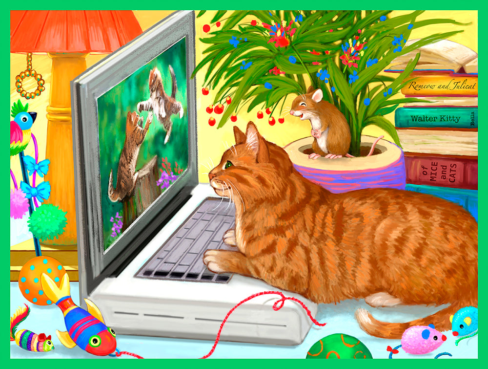 Cat Videos Jigsaw Puzzle