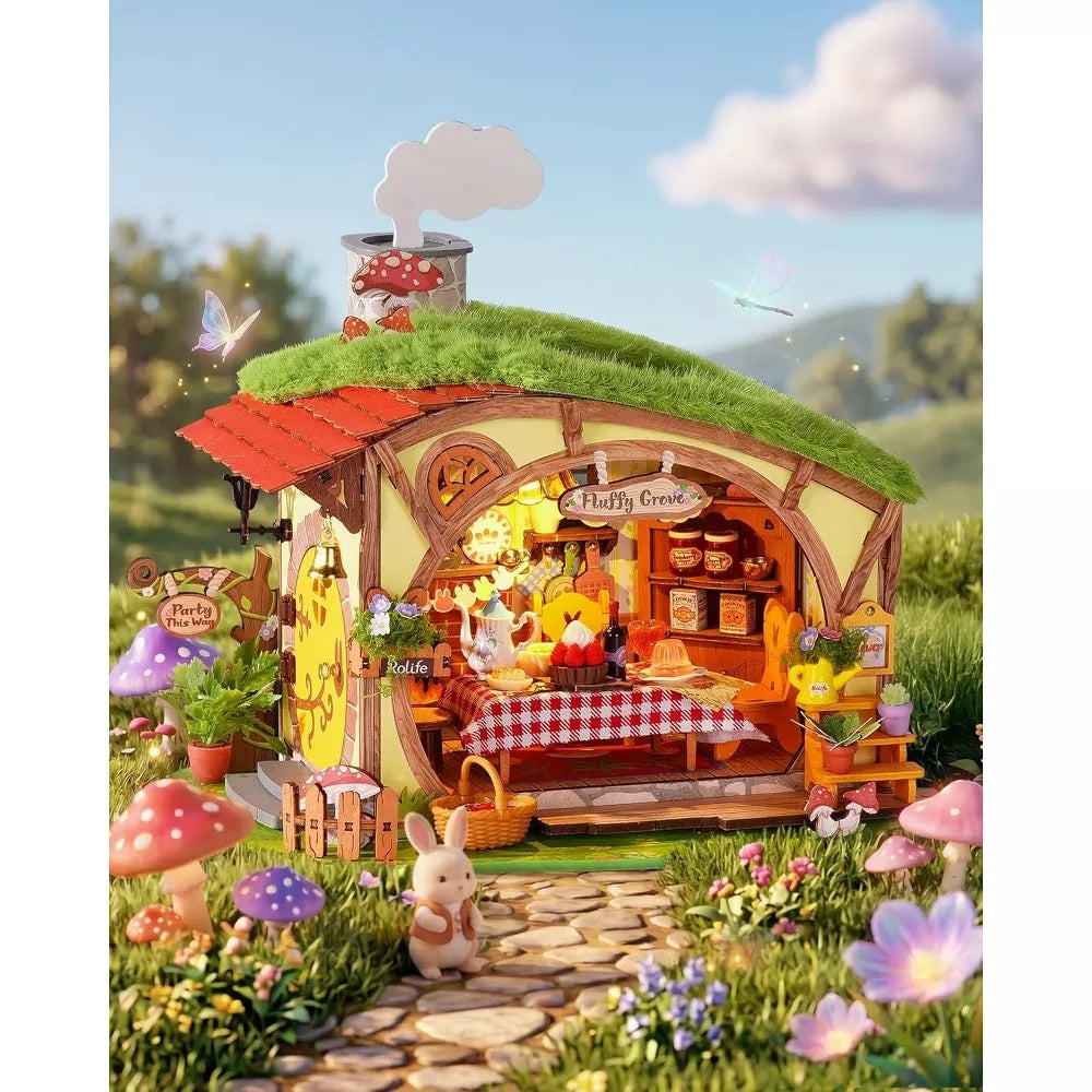 Fluffy Grove Wood Model Kit