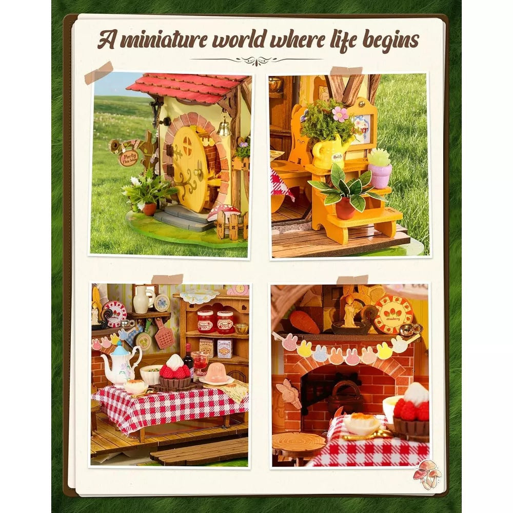 Fluffy Grove Wood Model Kit