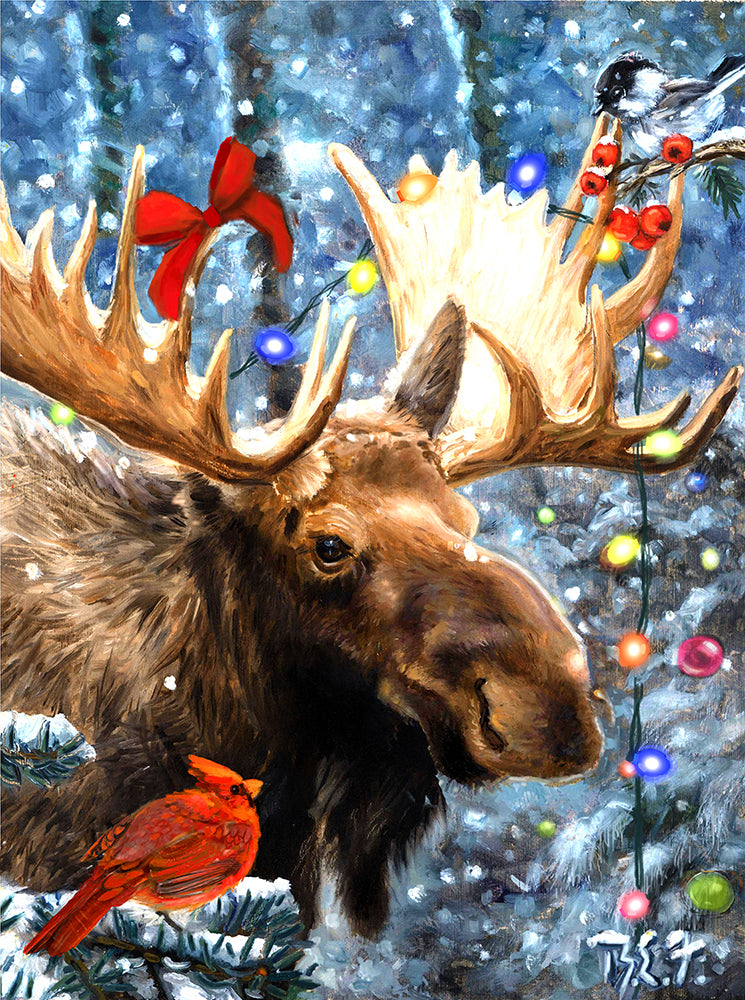 Cardinal Moose Jigsaw Puzzle