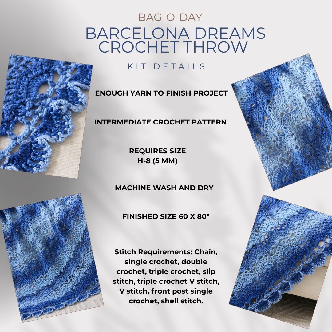 Barcelona Dreams Afghan