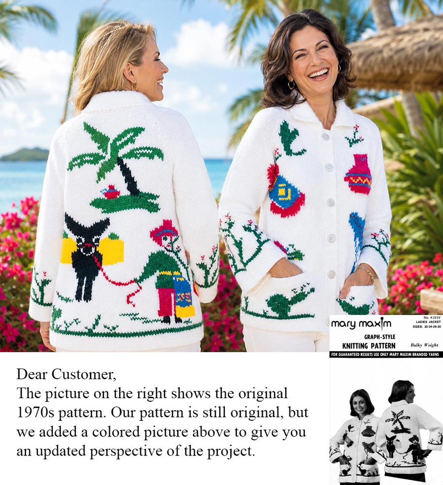 Patron de veste Mexicana