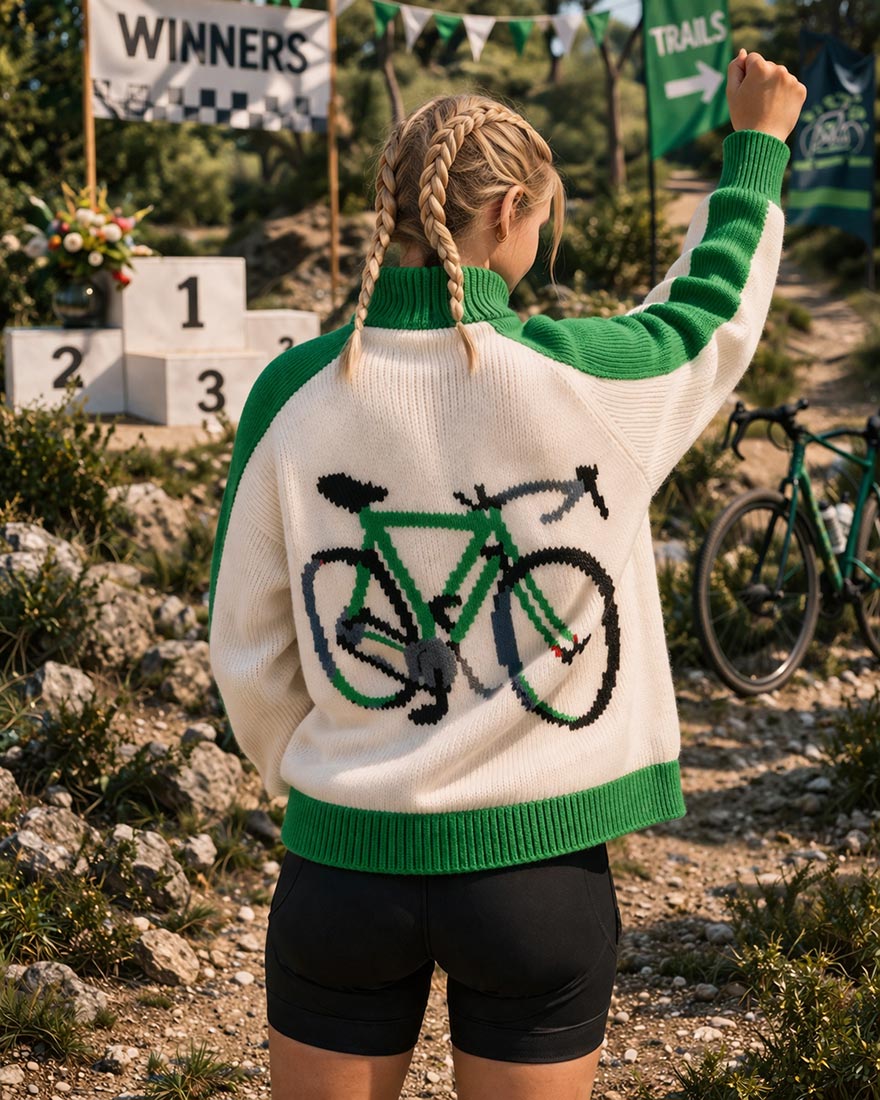 Gilet pour femme ou enfant - Motif vélo