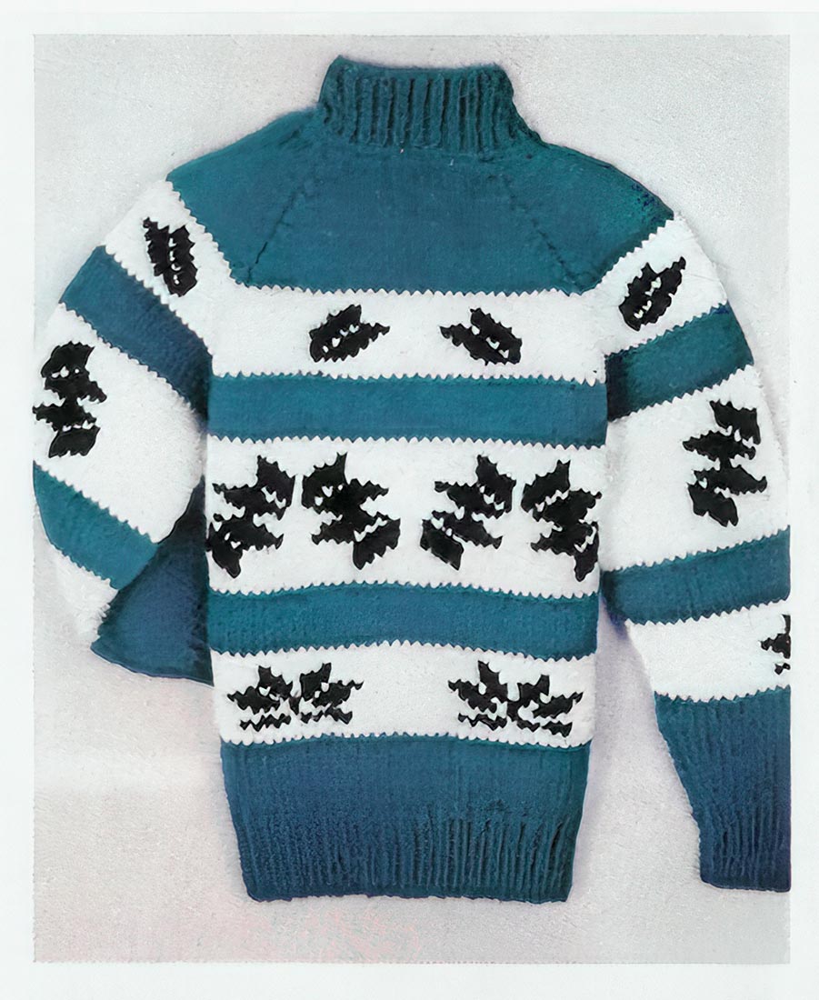 Children's Indian Cardigan & Toque Pattern