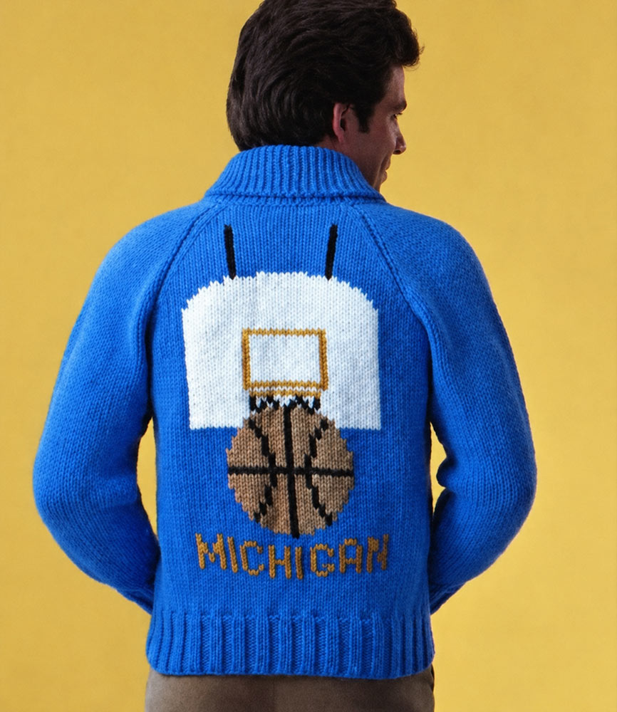 Basketball Cardigan Pattern