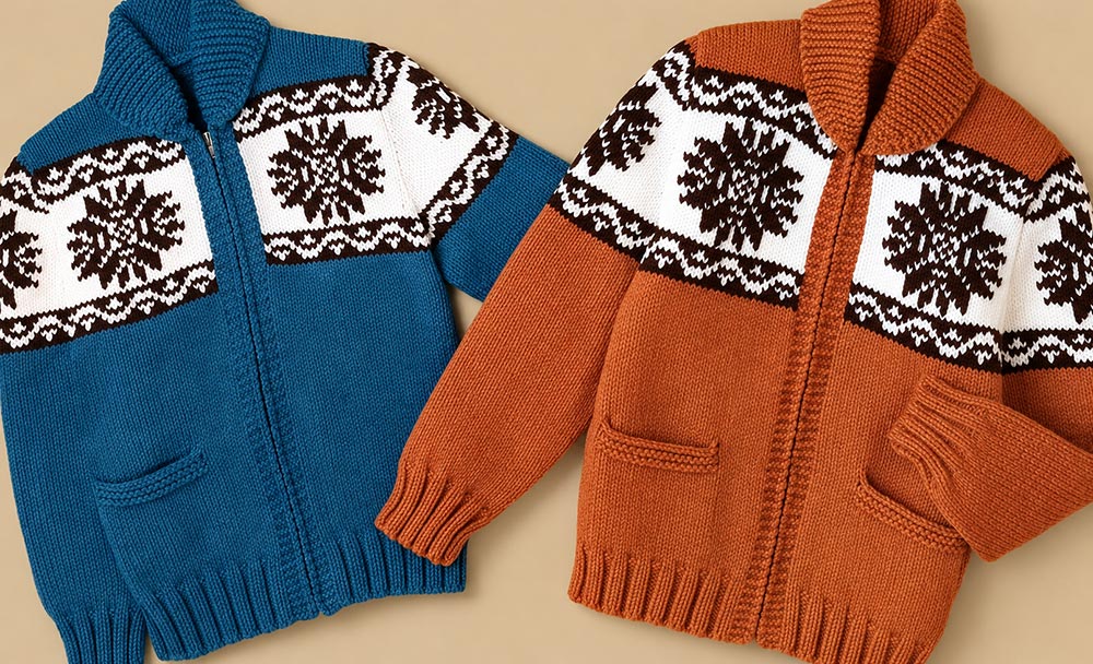 Northern Stars Cardigan Pattern