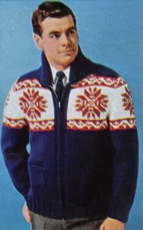 Northern Stars Cardigan Pattern