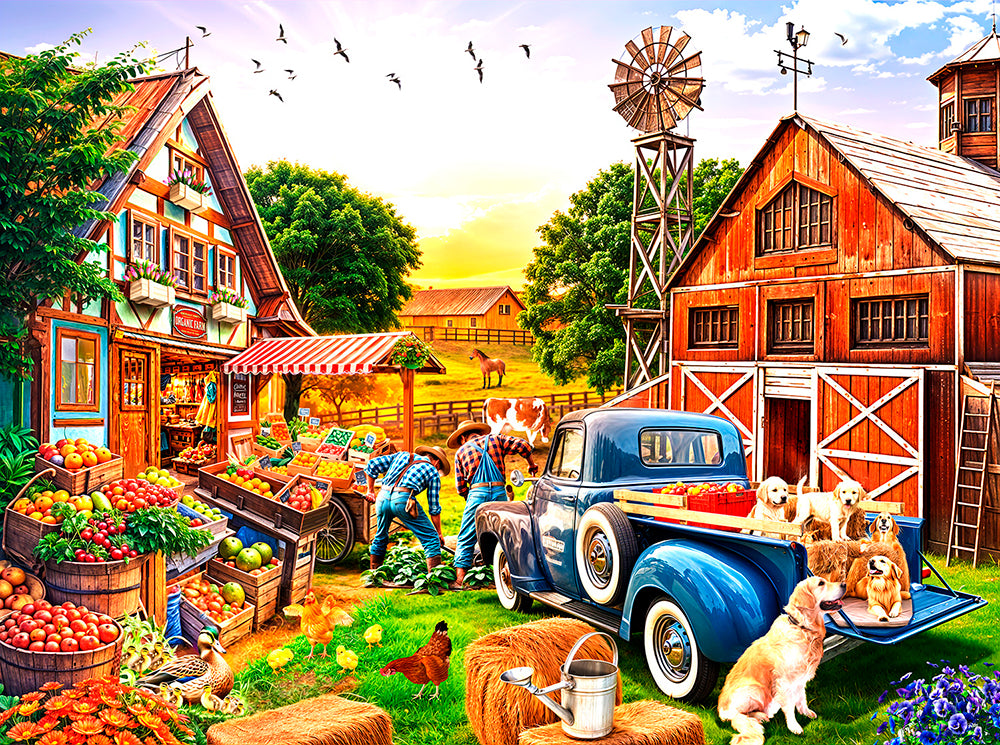 Farm Jobs Jigsaw Puzzle