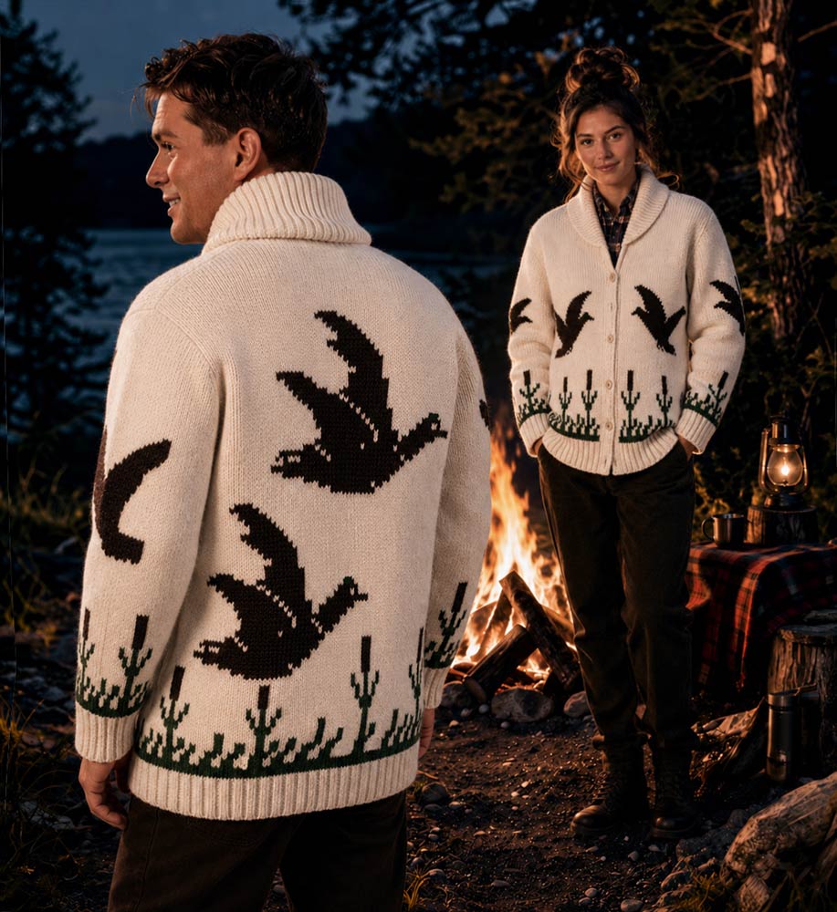 Modèle de gilet pour enfants avec canard sauvage