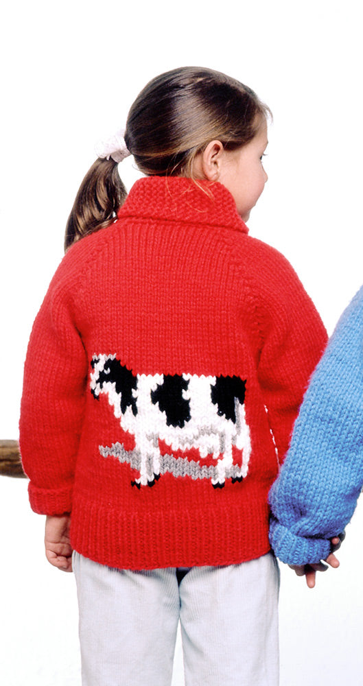 Cow Cardigan Pattern