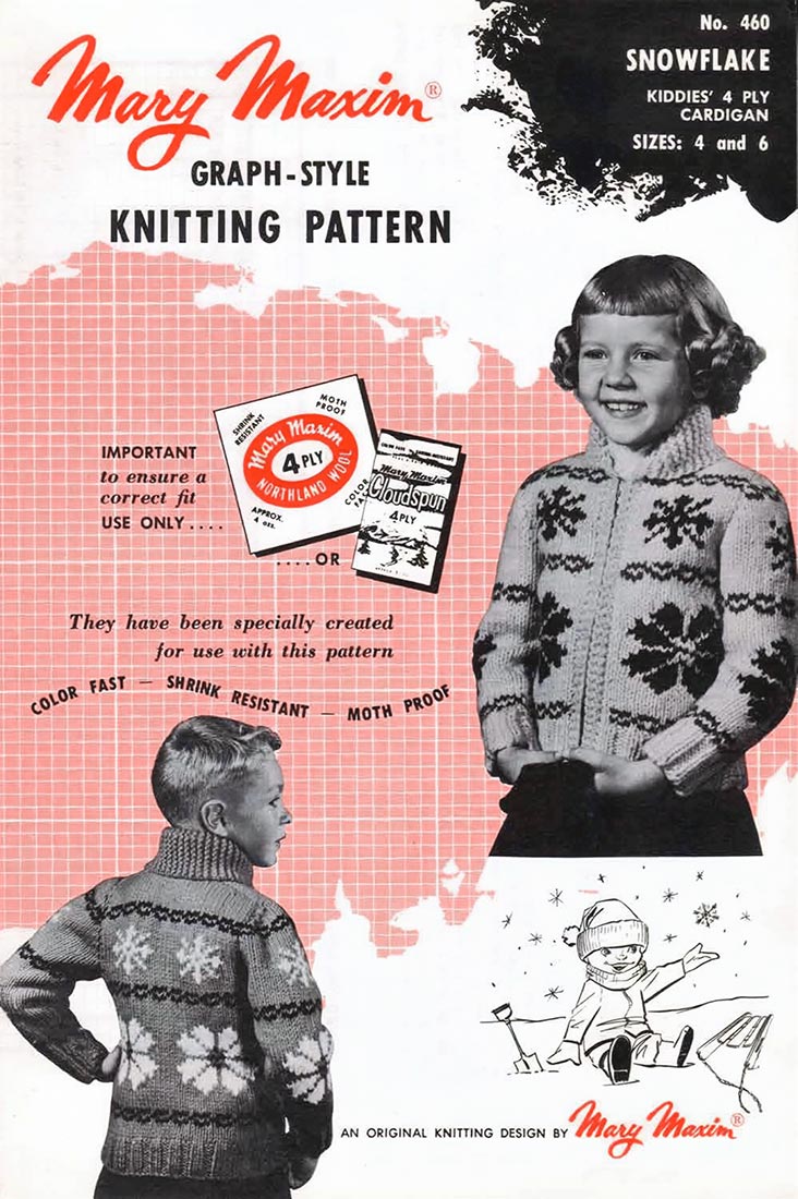 Snowflake Cardigan Pattern