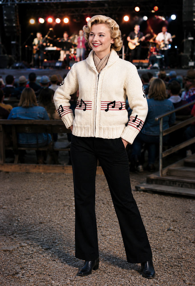 Ladies' and Youth Hoedown Cardigan Pattern