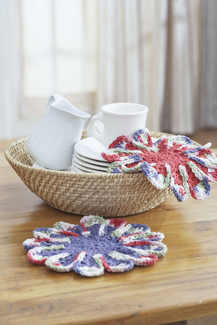 Free Chrysanthemum Dishcloth Pattern
