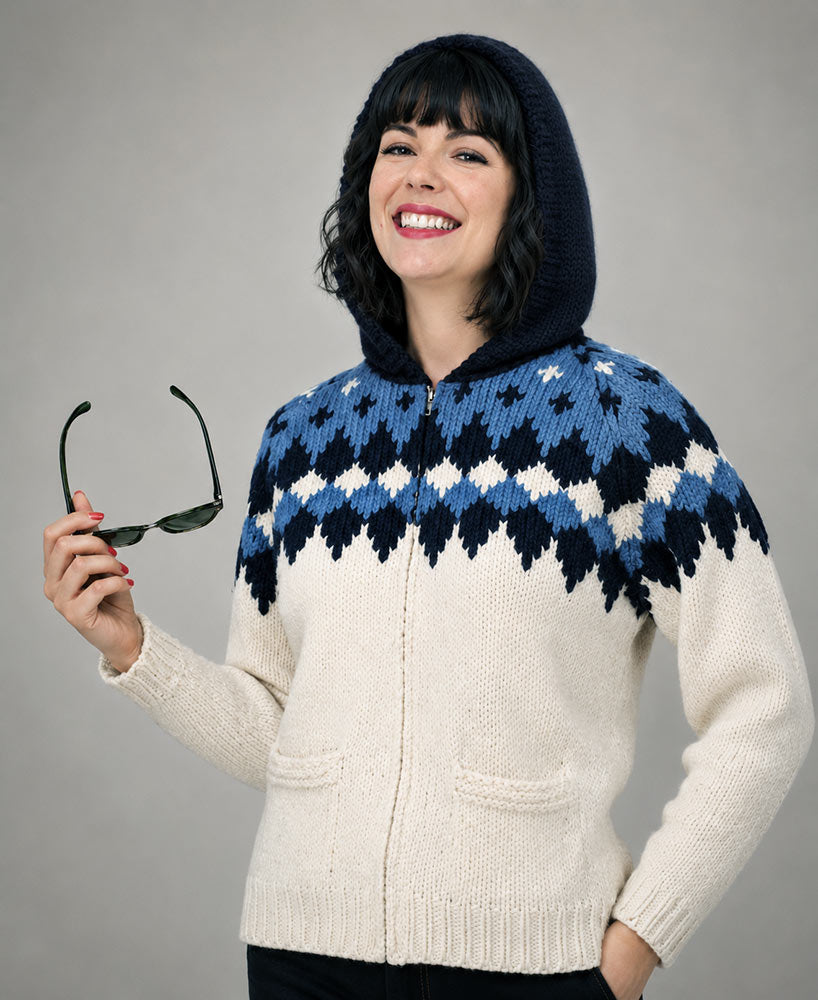 Sun Valley Ladies' or Youth Cardigan Pattern